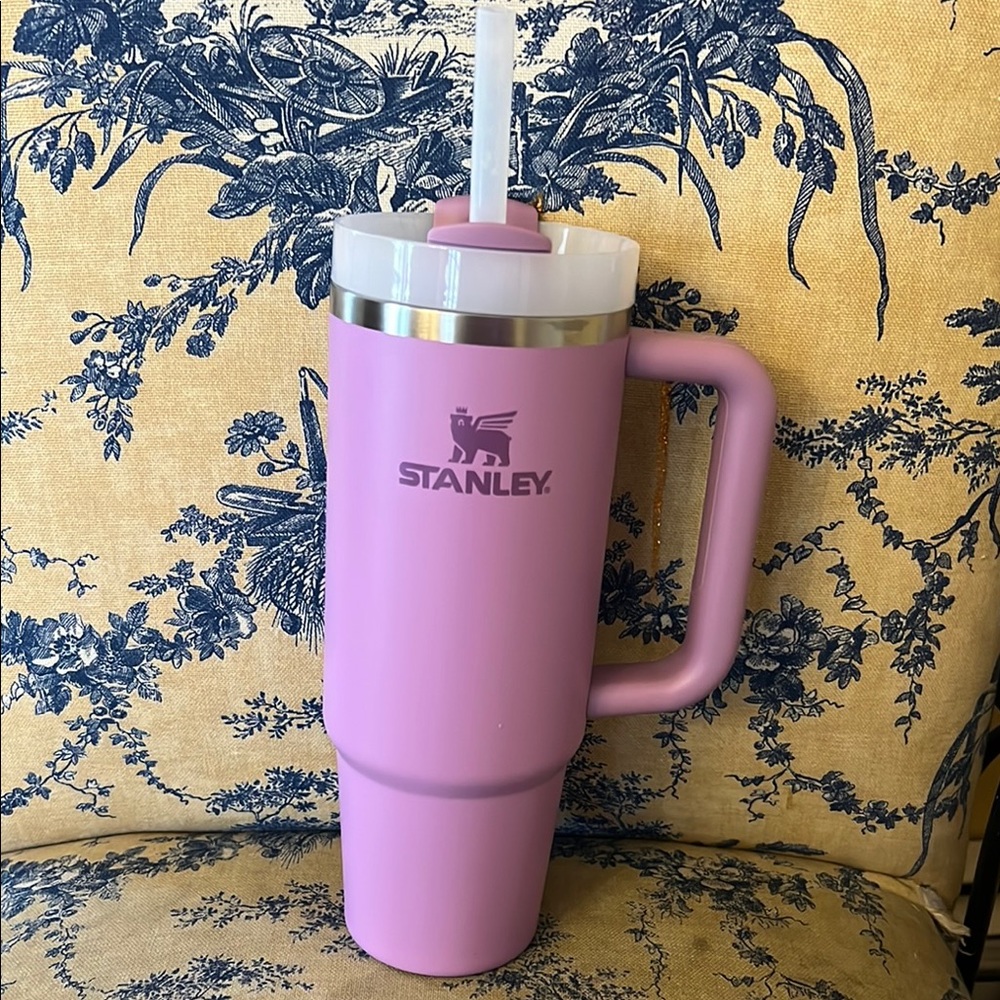 Stanley Purple Water Bottle with Handle and Large Capacity